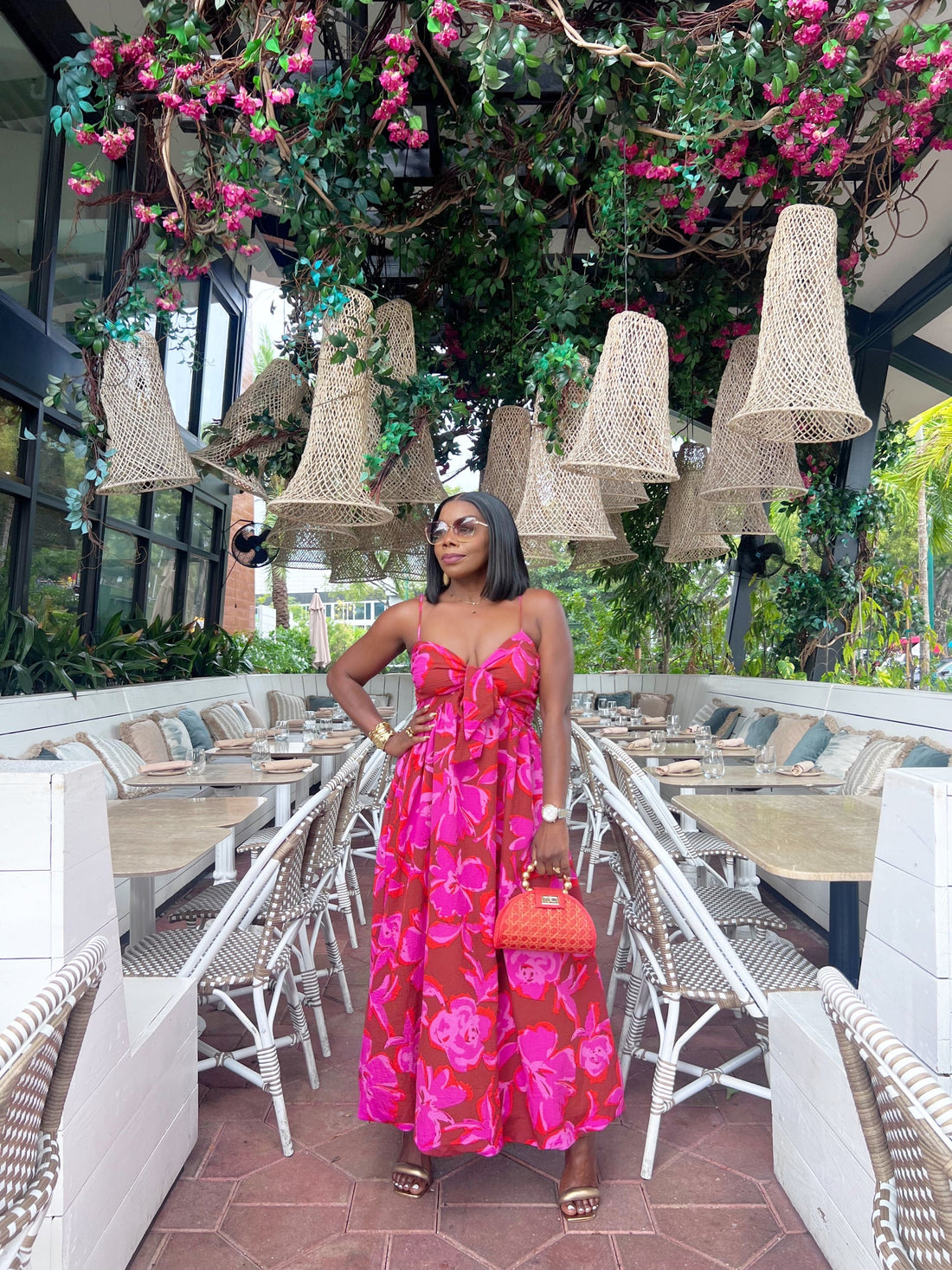 Paloma Dress: Bold Floral Elegance for Every Occasion