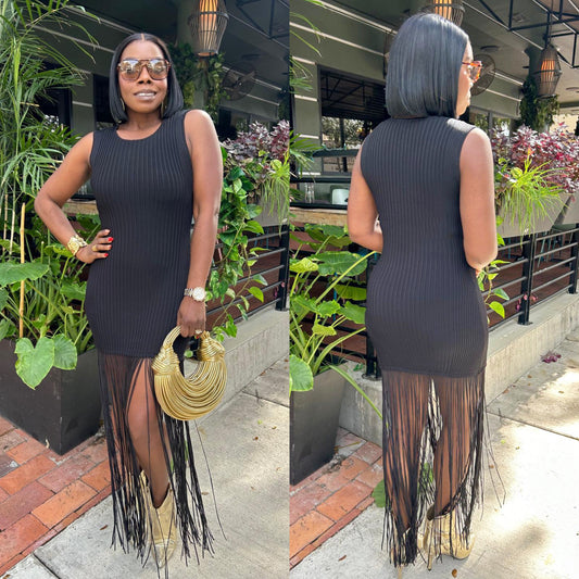 Monique Fringe Dress