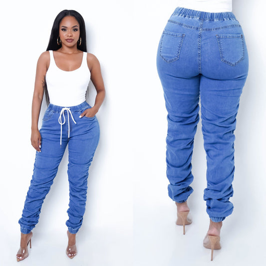 Asha Denim Jogger