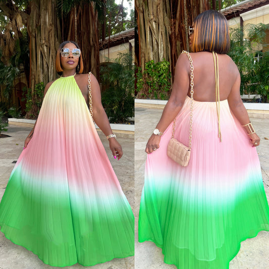 Catalina Ombré Maxi Dress